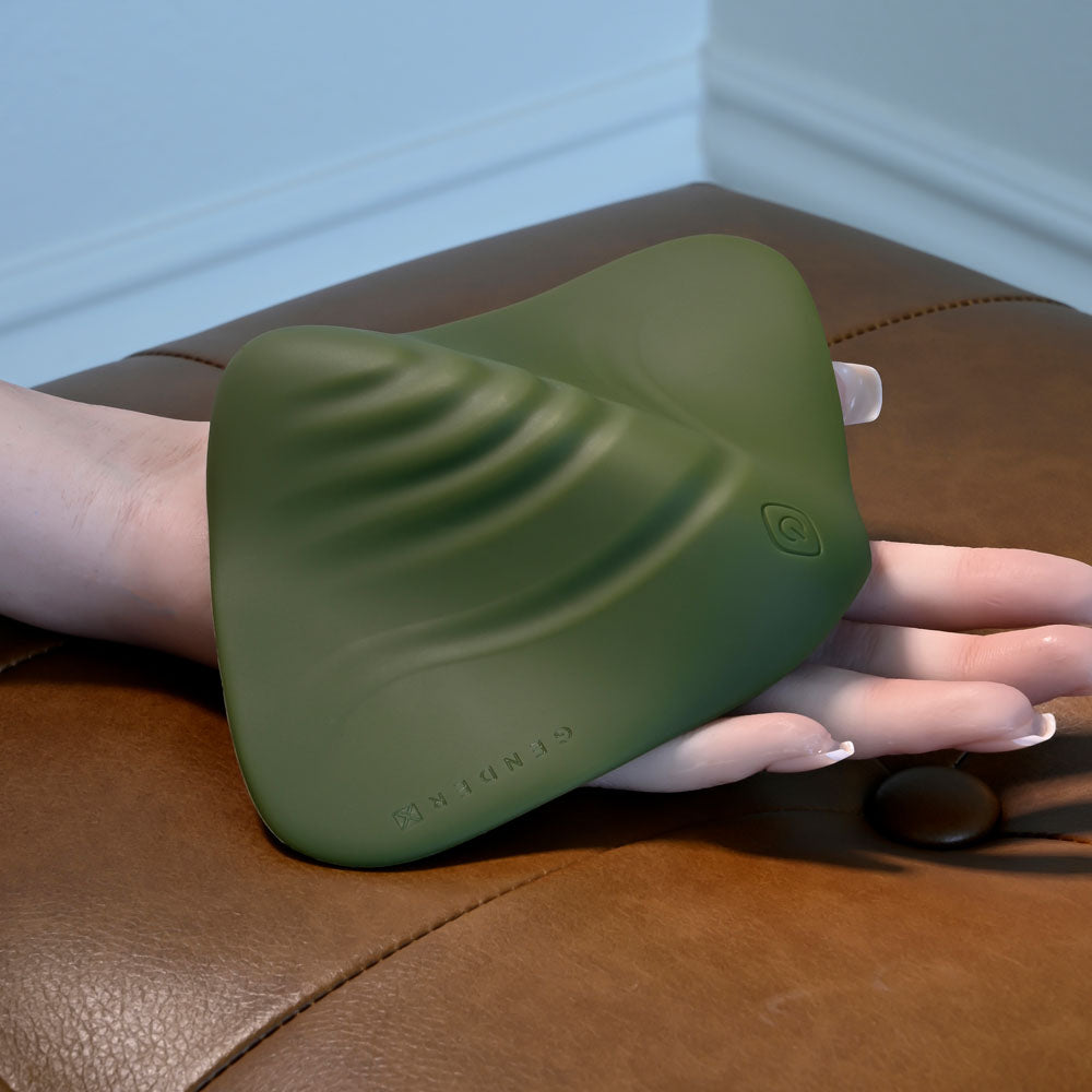 Gender X PLEASURE PAD - Green USB Rechargeable Grinding Pad